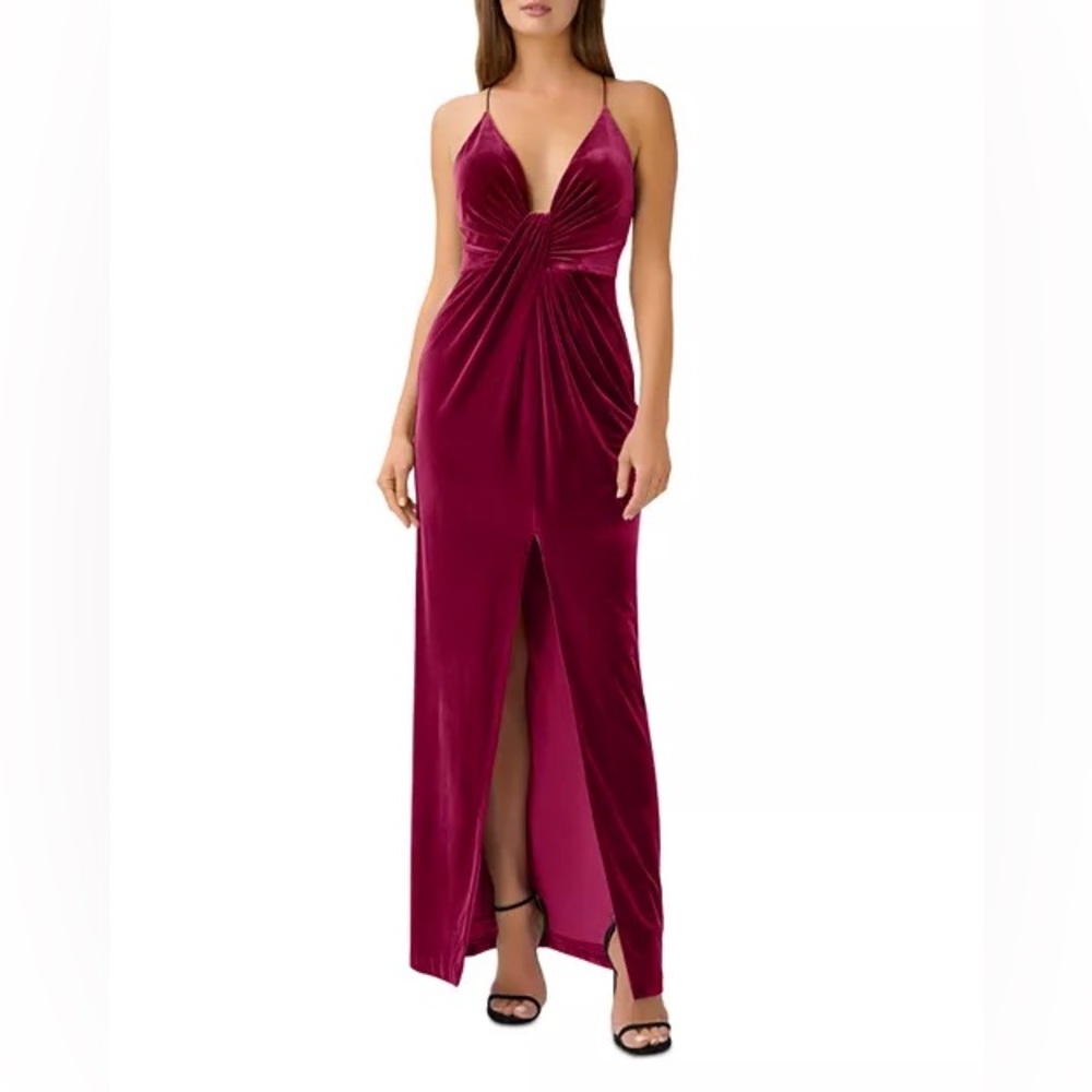 Aidan by Adian Mattox V neck Dress